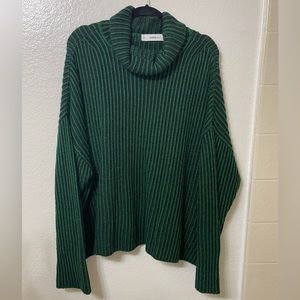 Zara Knit Oversized Turtleneck Sweater